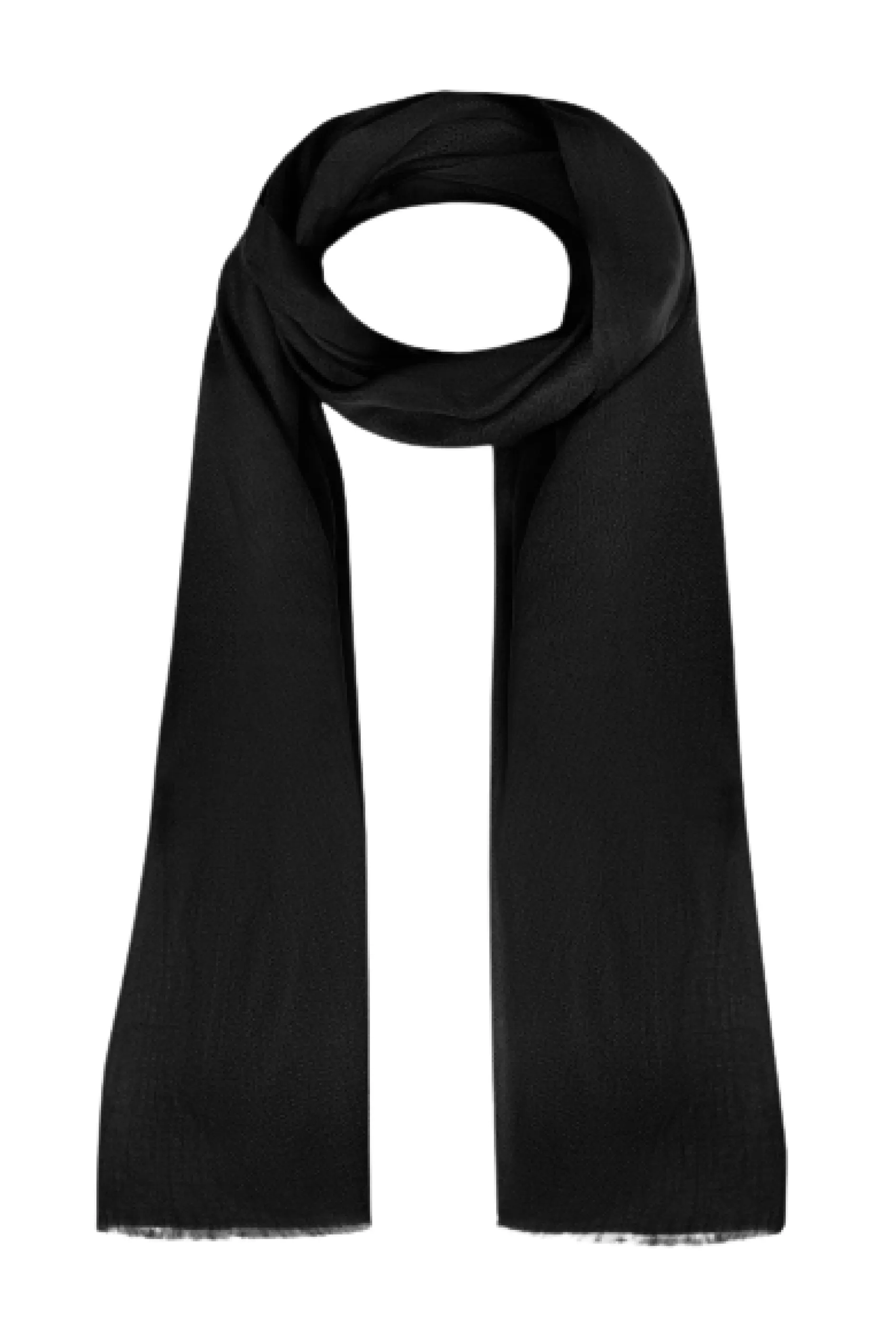 Cashmere Scarf Black^James Lakeland Best