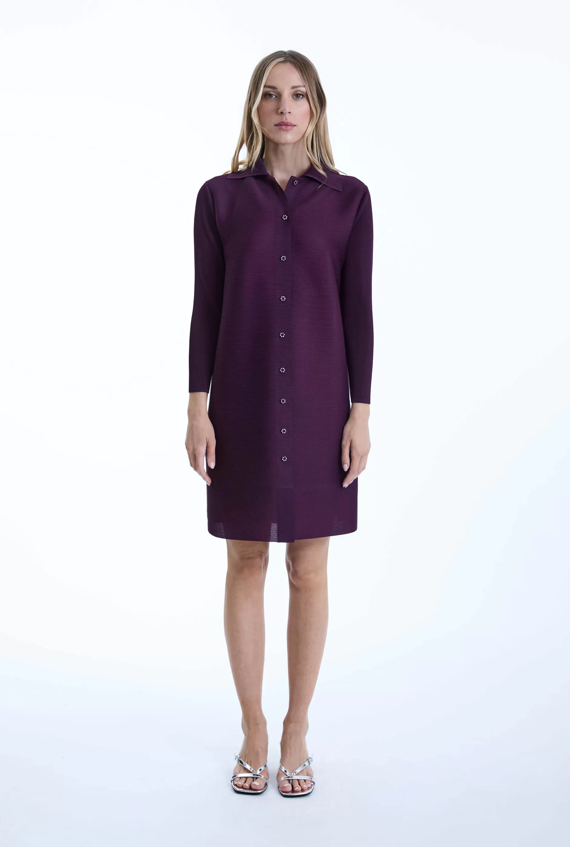 Pleated Purple Dress^James Lakeland Outlet