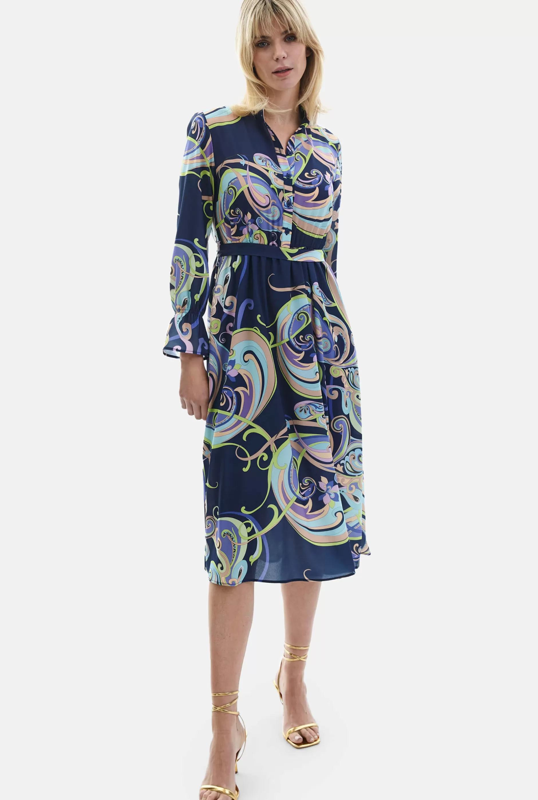 Printed Midi Dress^James Lakeland Fashion