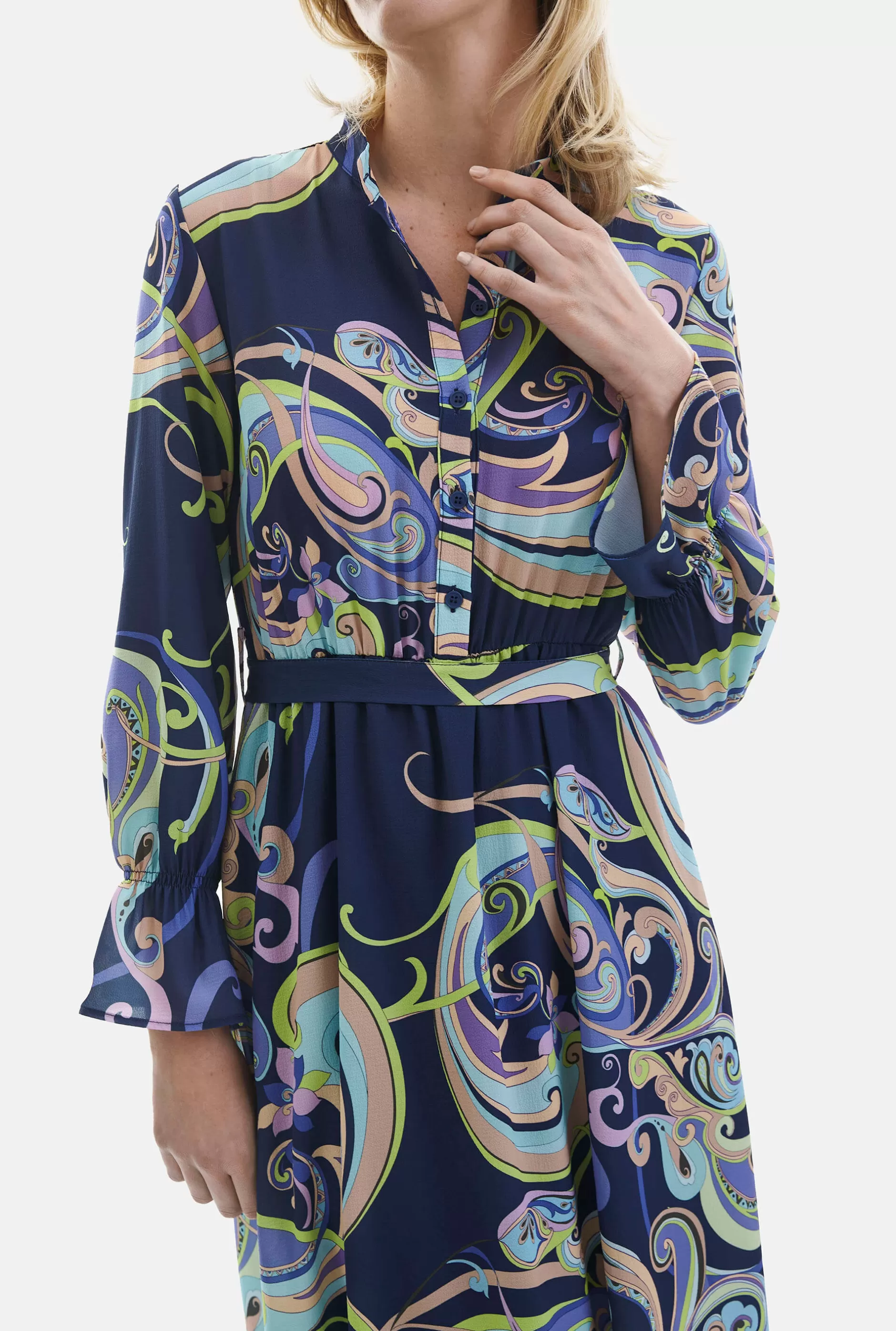 Printed Midi Dress^James Lakeland Fashion